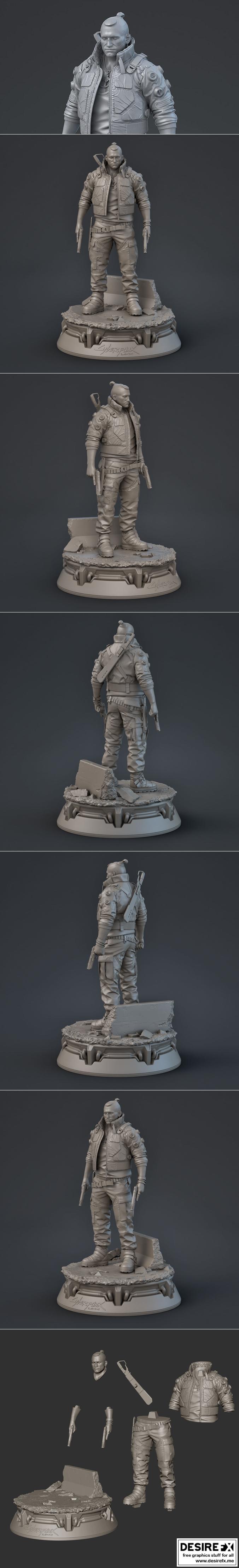 Desire FX 3d models | Jackie Welles – 3D Print Model