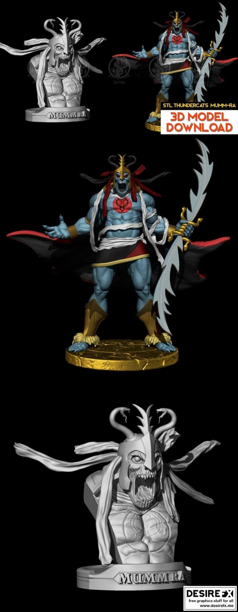 Desire FX 3d models | Mumm-Ra – 3D Print Model