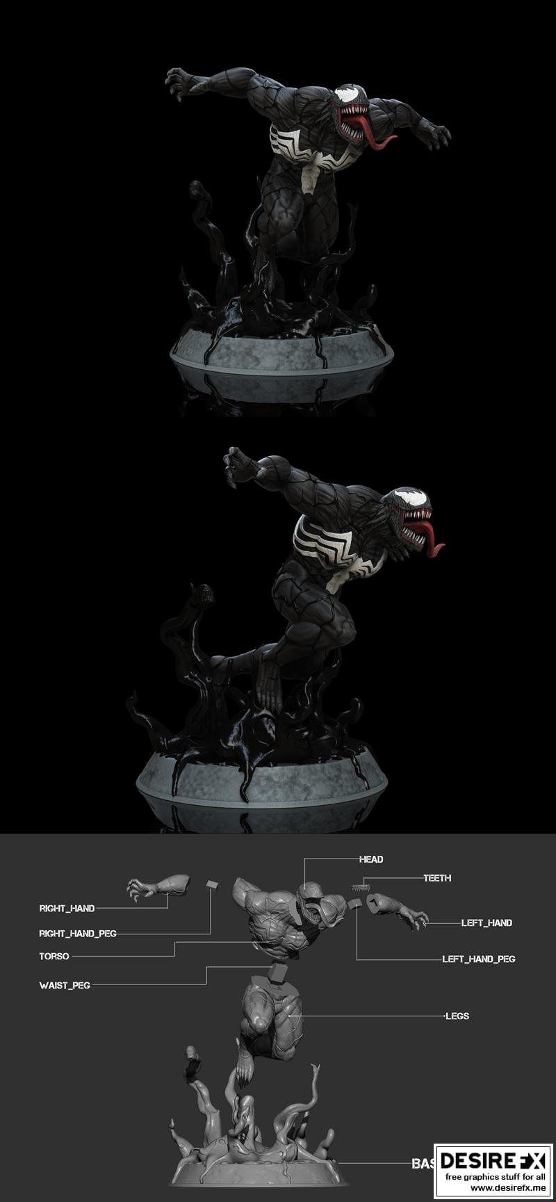 Desire FX 3d models | Venom Figure – 3D Print Model