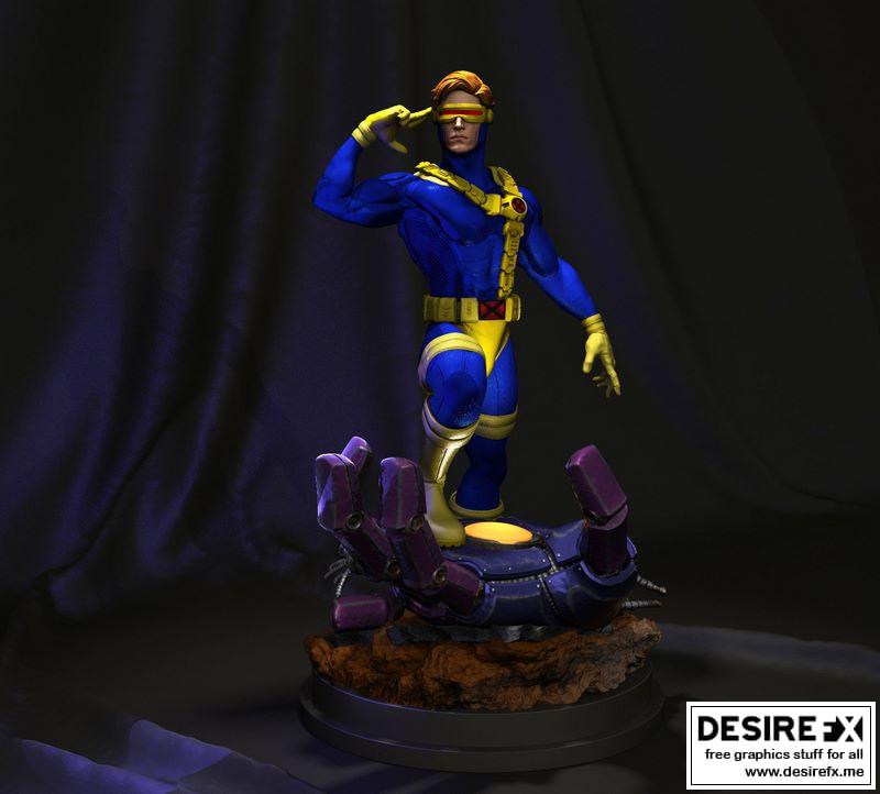 Desire FX 3d models | Cyclops X-Men – 3D Print Model