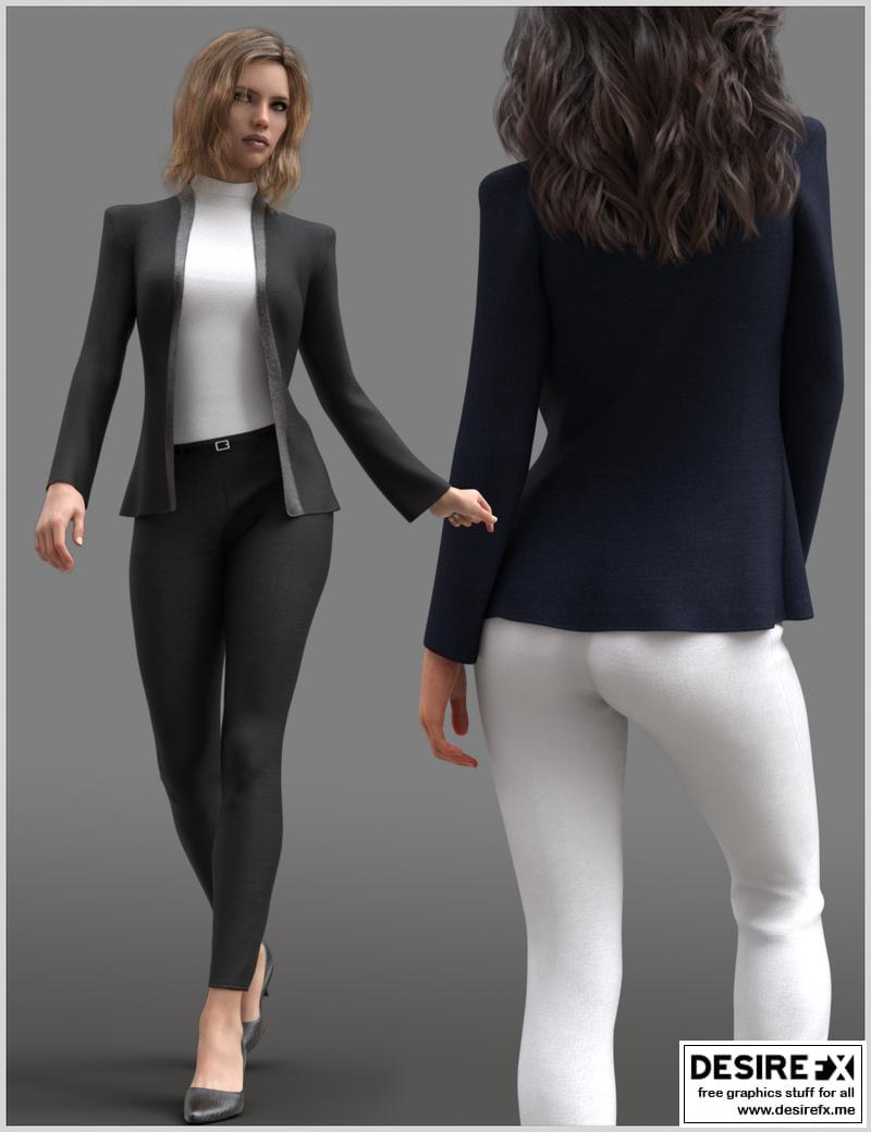 dForce Cute Clothes for Genesis 8 Female(s)