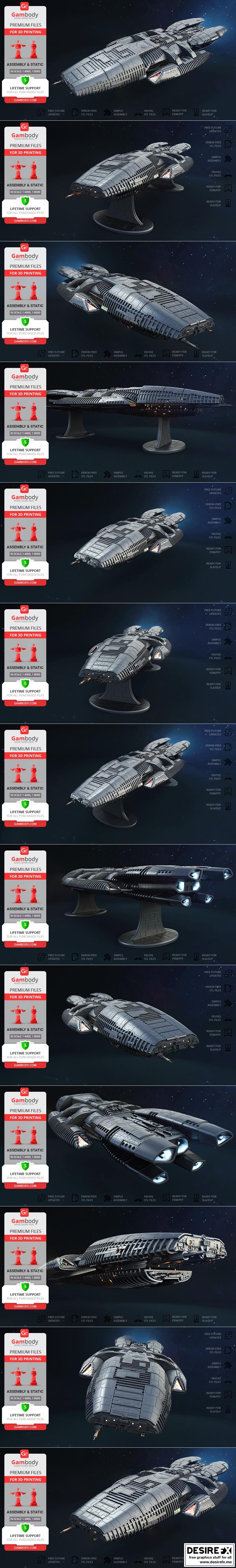 Desire FX 3d models | Battlestar Galactica – 3D Print Model