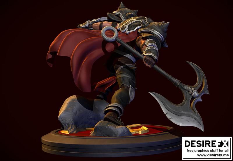 Desire FX 3d models | Darius-League of Legends – 3D Print Model