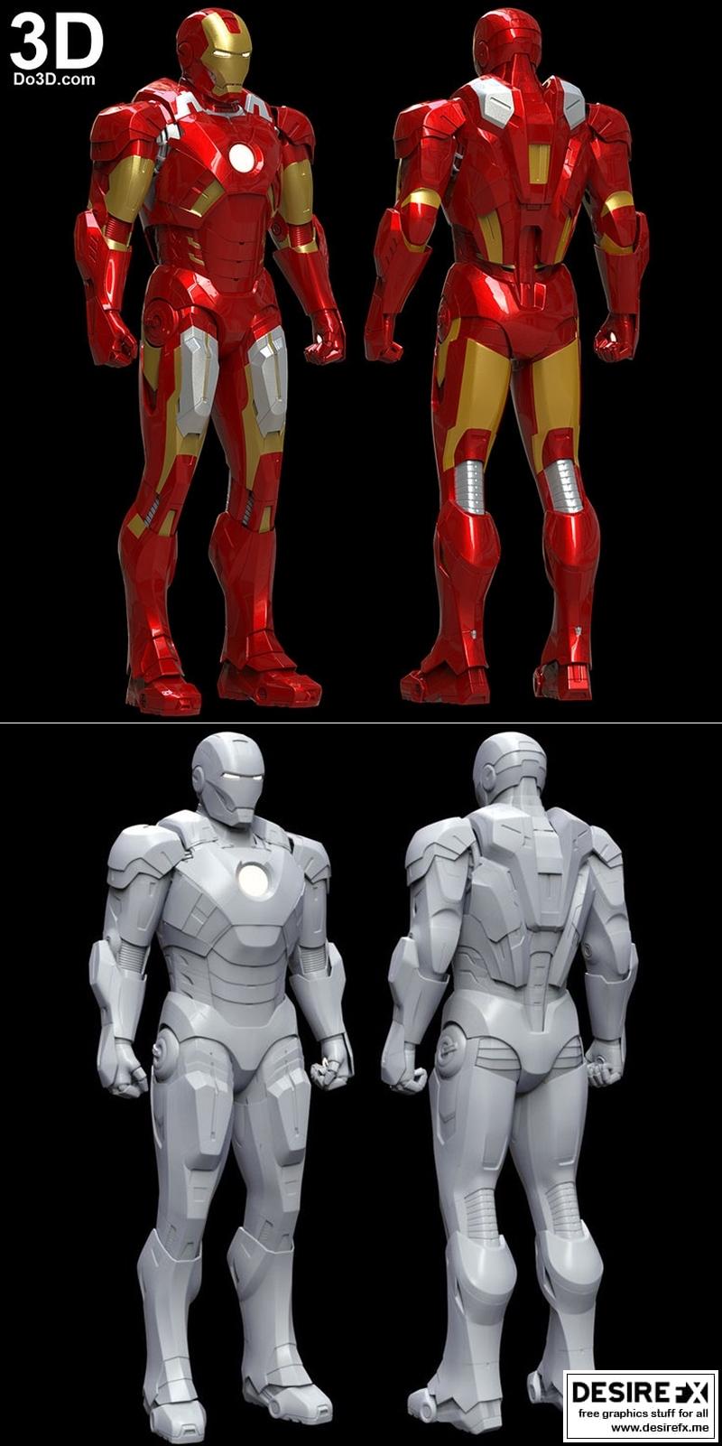 Desire FX 3d models | Iron Man MK7 Premium Suit – 3D Print Model