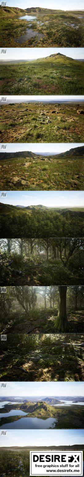Desire FX 3d models | Unreal Engine – MW Meadow Wetlands Landscape