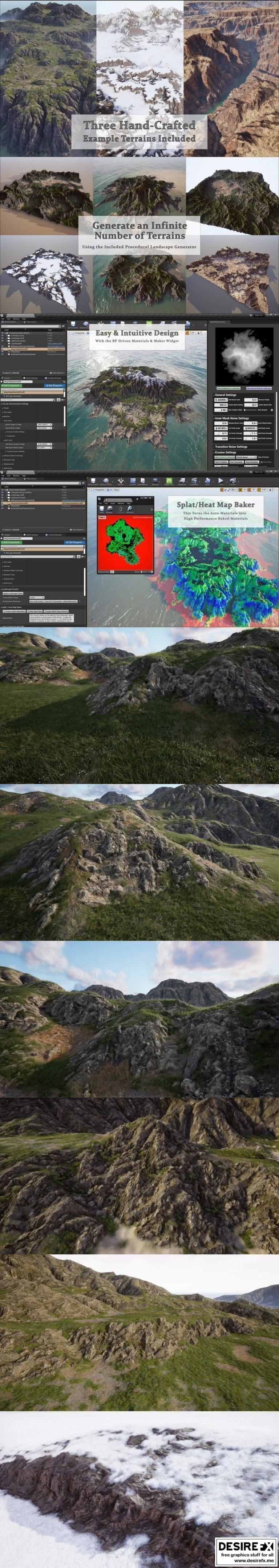 Material High Map Desire FX 3d models | Unreal Engine – Magic Map Material & Maker (M4)