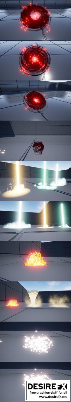 Desire FX 3d models | Unreal Engine – Mixed Vfx Pack 3 (Niagara)