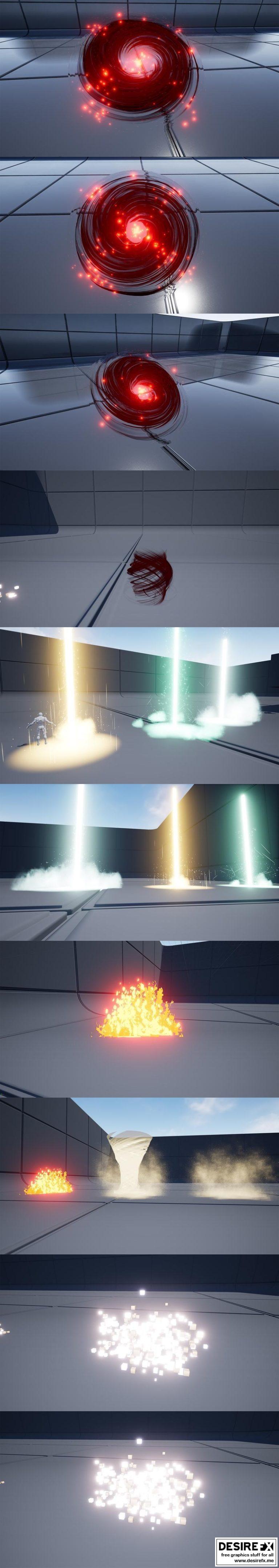 Desire FX 3d models | Unreal Engine – Mixed Vfx Pack 3 (Niagara)