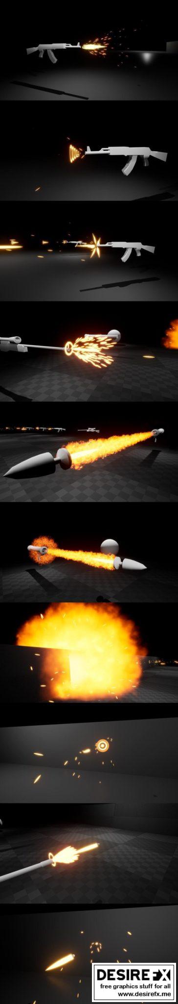 Desire FX 3d models | Unreal Engine – Stylized Shooting VFX Niagara ...