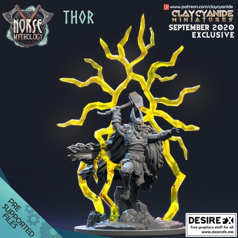 Desire FX 3d models  Thor – God Of War Ragnarok FanArt – 3D Print