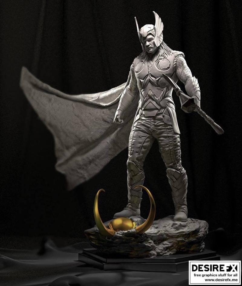 Desire FX 3d models  Thor – God Of War Ragnarok FanArt – 3D Print