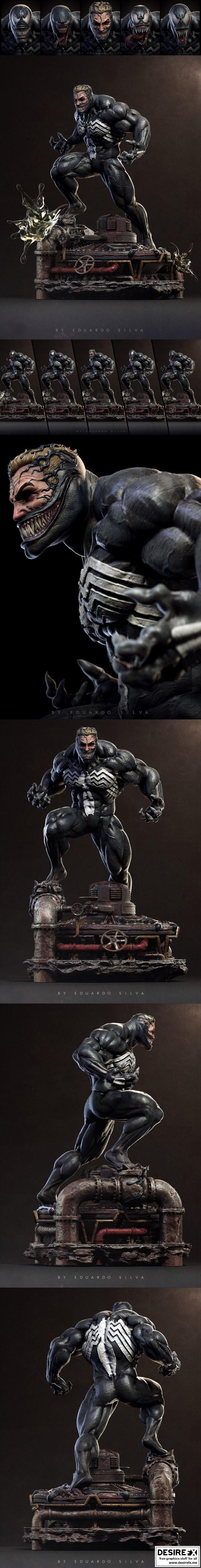 Desire FX 3d models | Venom – Eduardo Silva – 3D Model Print