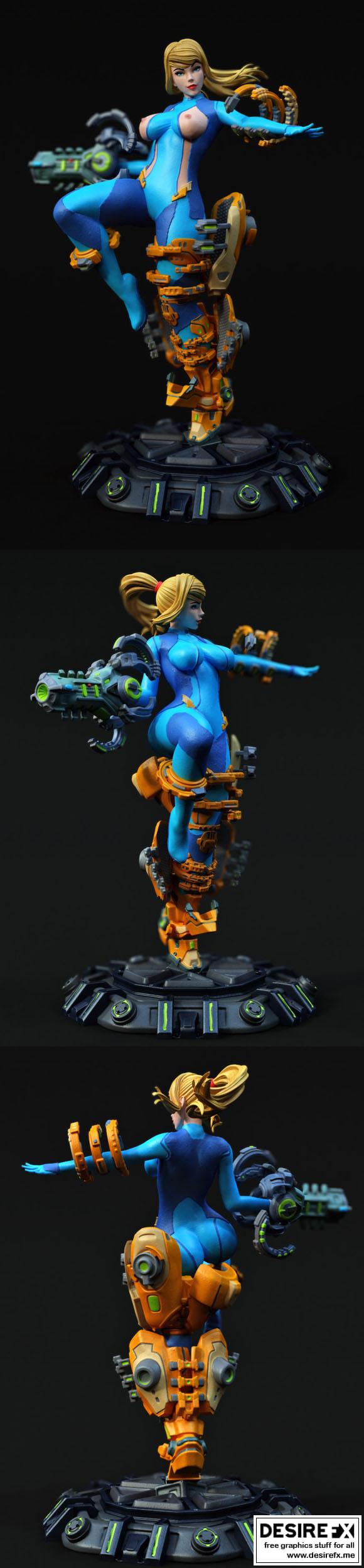 Desire FX 3d models | Samus Aran – Onicron – Space Girl