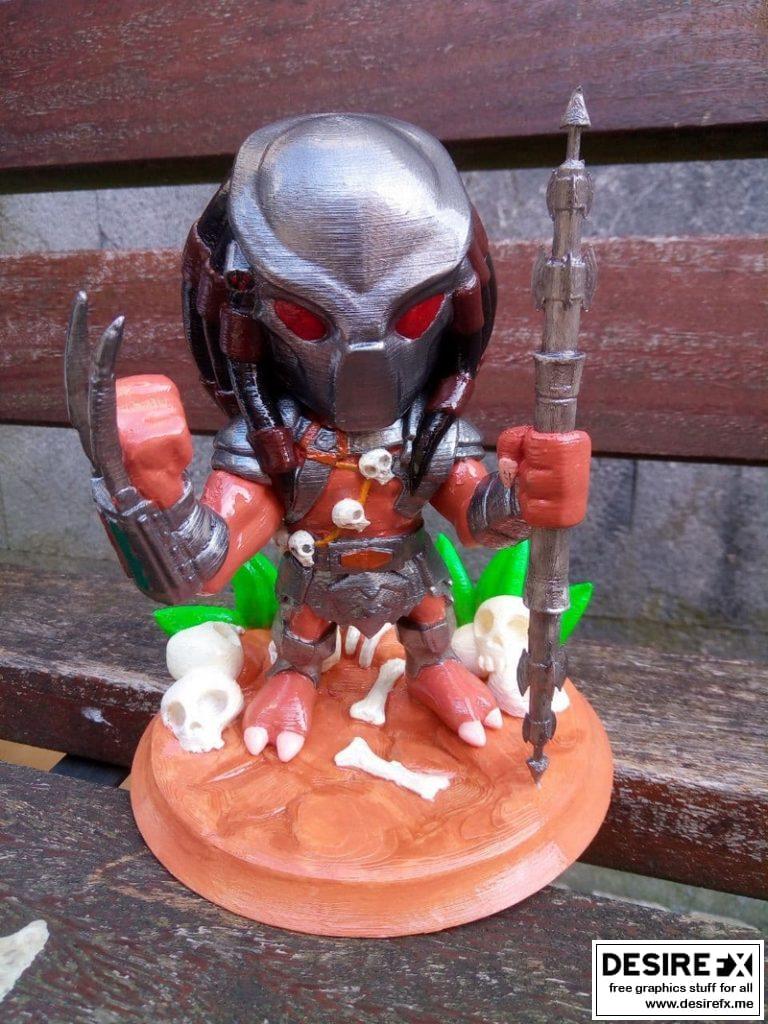 Desire FX 3d models | Predator Chibi