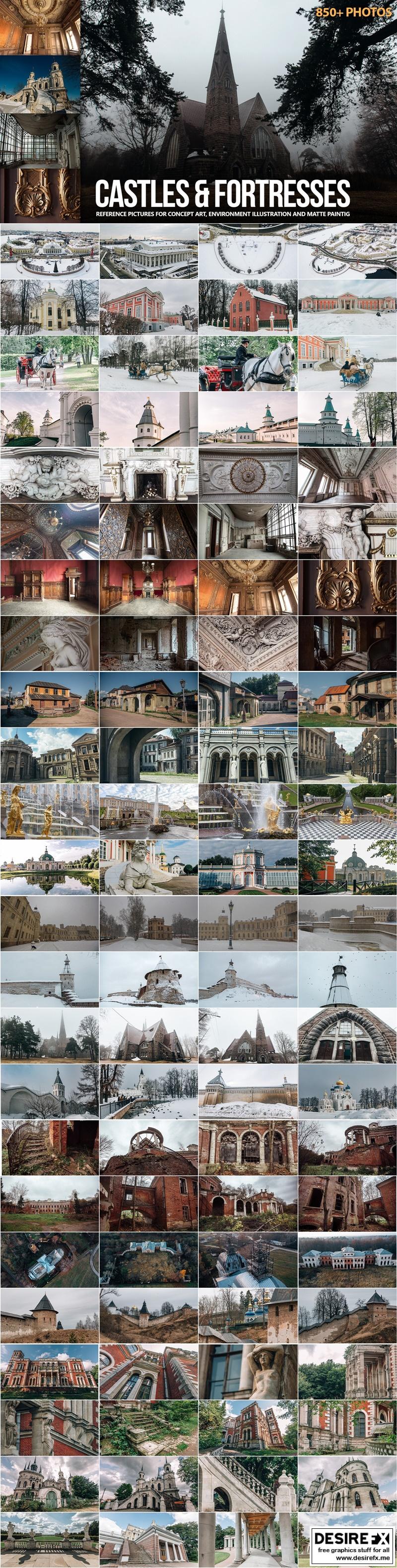 ArtStation - 850+ Castles and Fortresses Reference Pictures