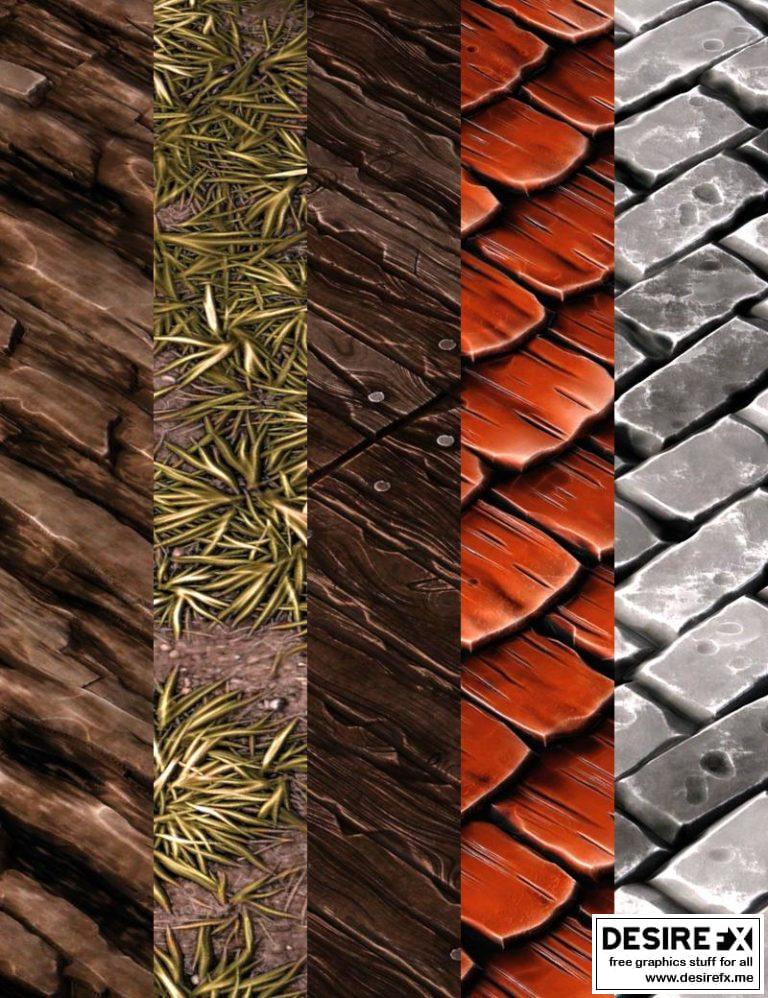 Desire FX 3d models | v176 Toon Textures