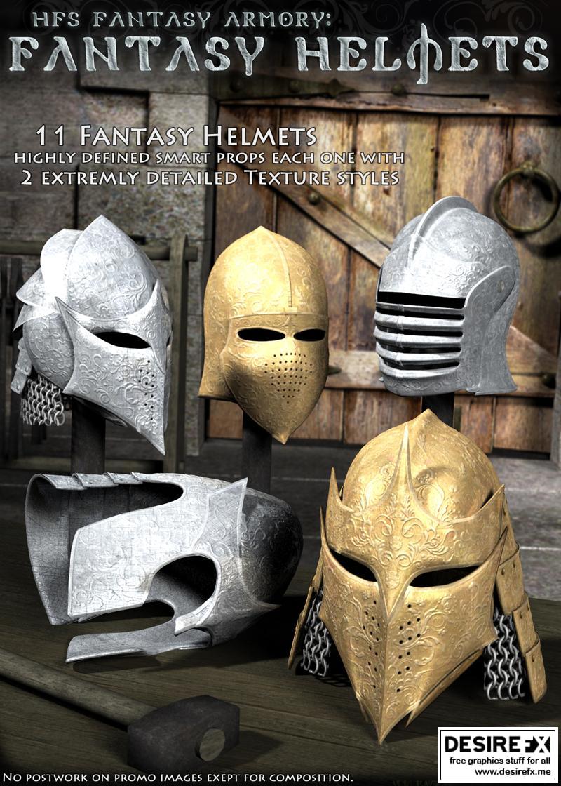 Desire FX 3d models | HFS Fantasy Helmets