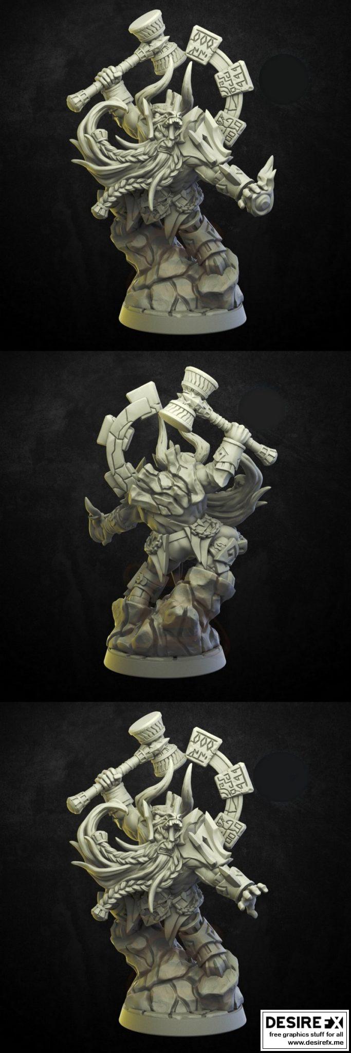 Desire FX 3d models | Runakk the Forgemaster
