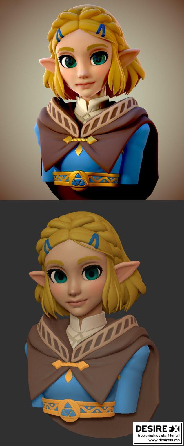 Desire FX 3d models | Zelda BoTW2 Speedsculpt Fanar