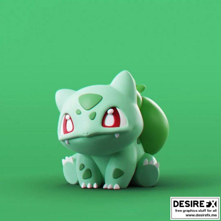 Desire FX 3d models | Bulbasaur Pokemon