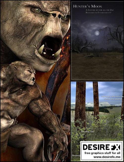 Desire FX 3d models | Troll Forest Bundle