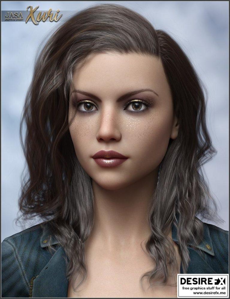 Desire FX 3d models | JASA Xuri for Genesis 8 and 8.1 Female