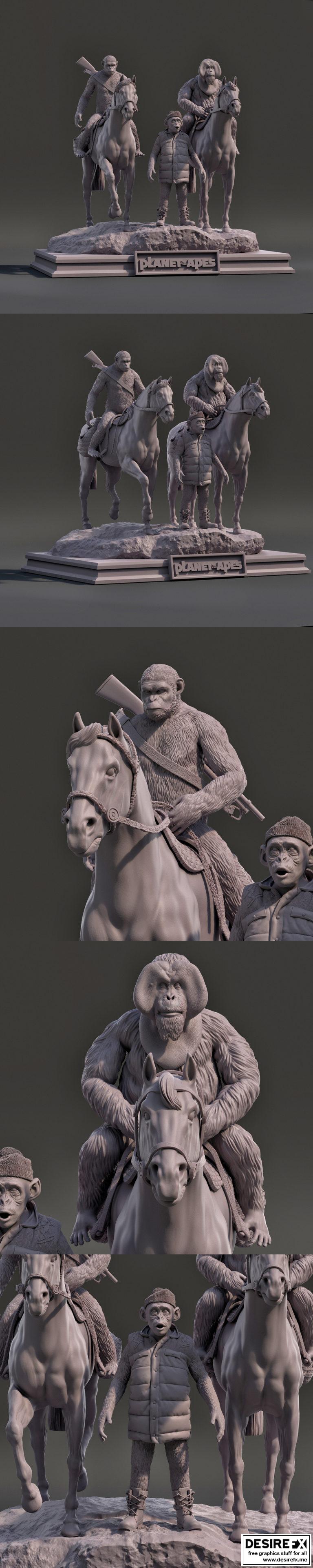 Desire FX 3d models | Planet of the Apes
