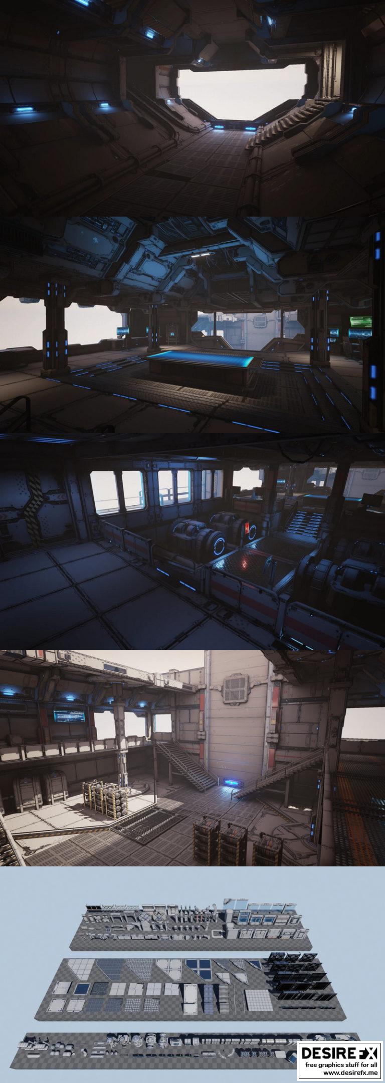 Desire FX 3d models | Top-Down Sci Fi