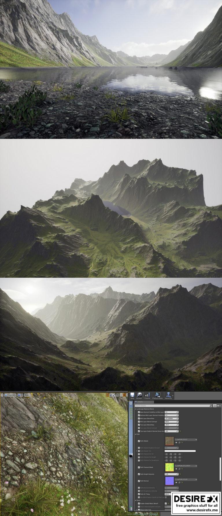 Desire FX 3d models | Auto Landscape Master Material Pack