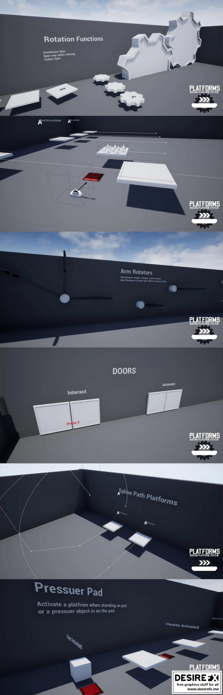 Desire FX 3d models | Moving Platform System