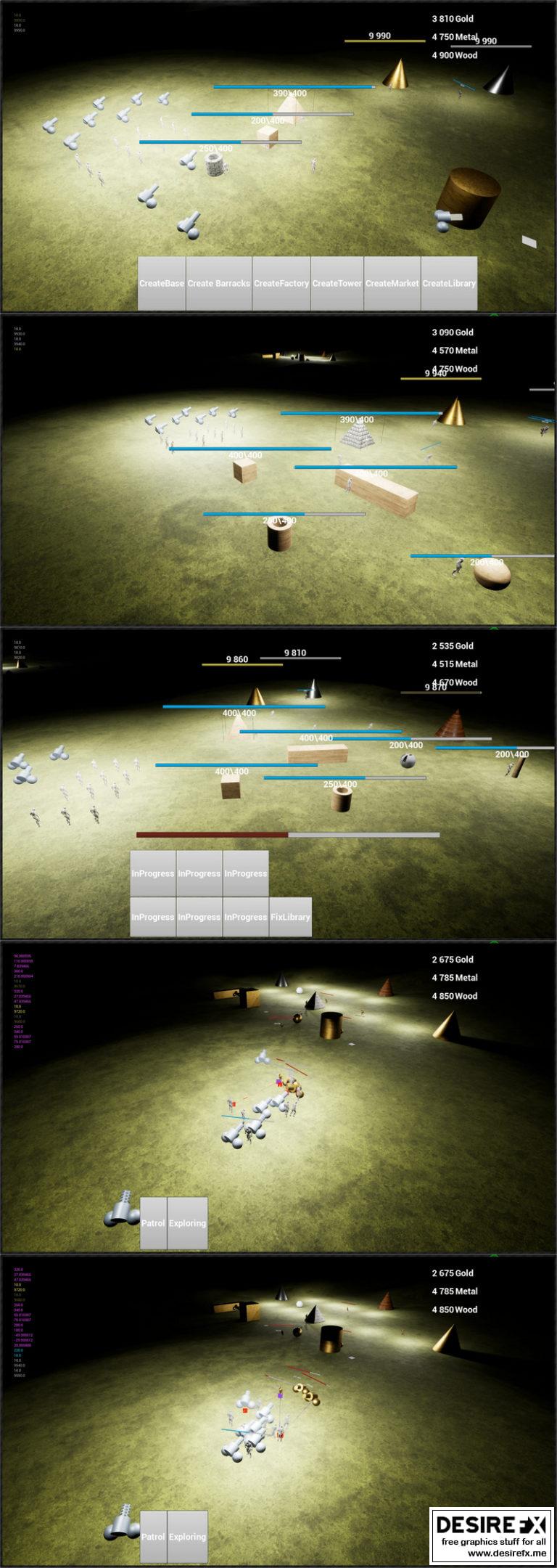 Kit Rfnd Rts Desire FX 3d models | RTS Kit