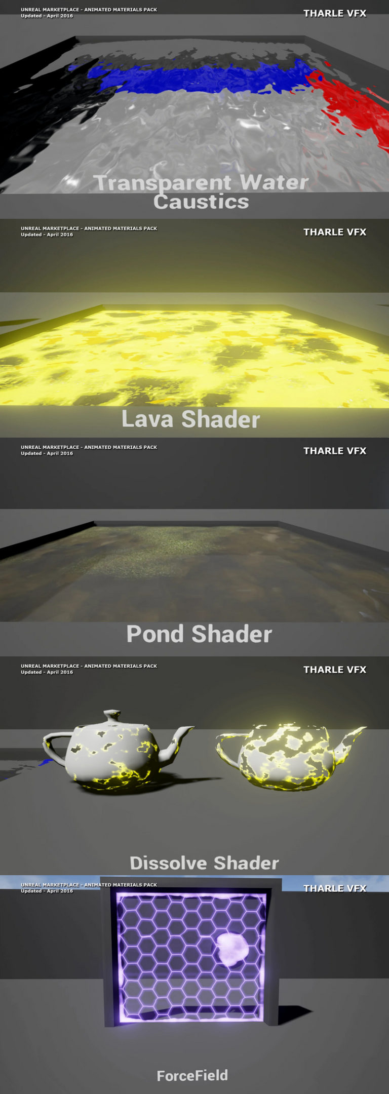 Desire FX 3d models | Animated Materials