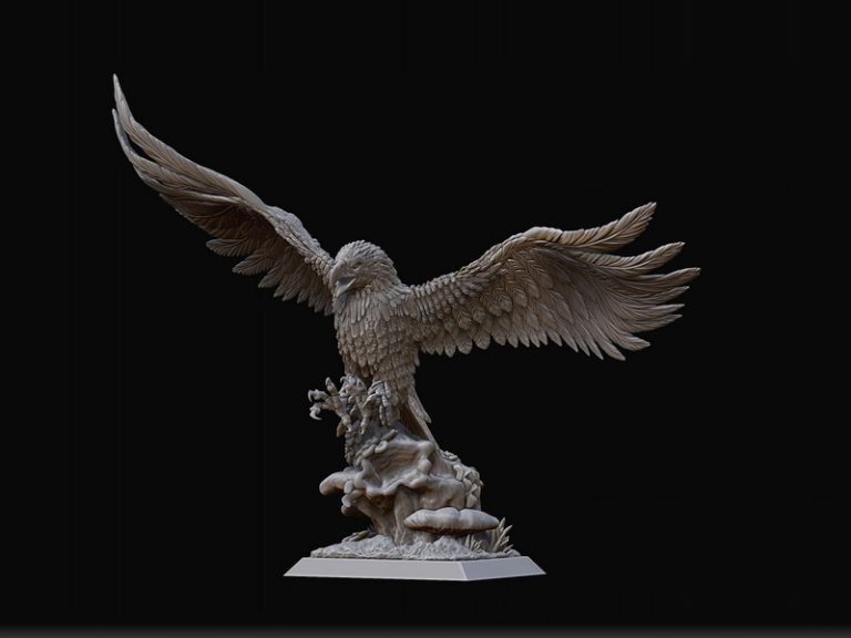 Desire FX 3d models | Attacking Giant Eagle