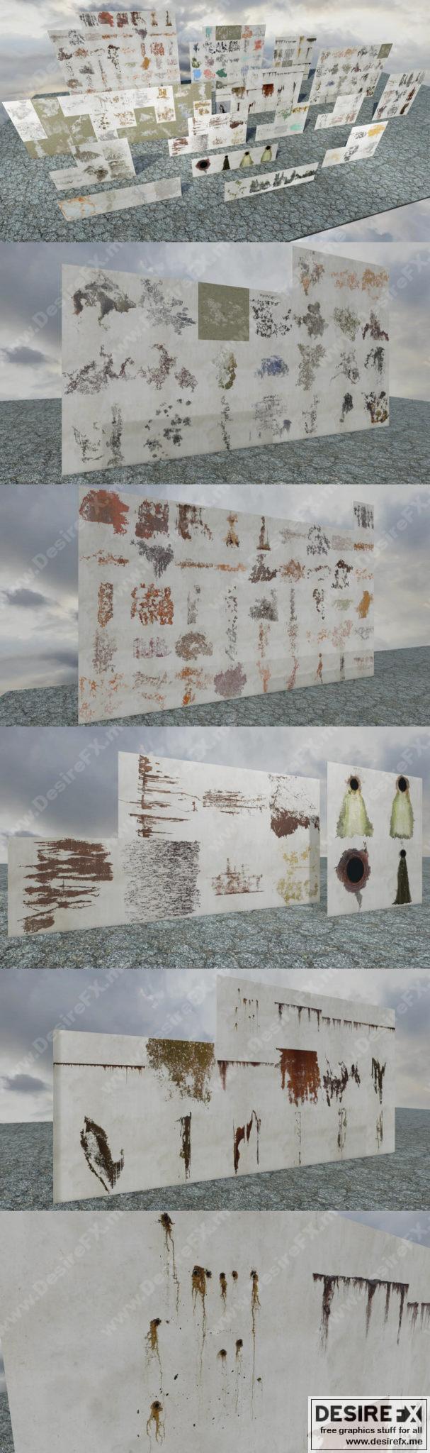 Desire FX 3d models | Grunge Decals