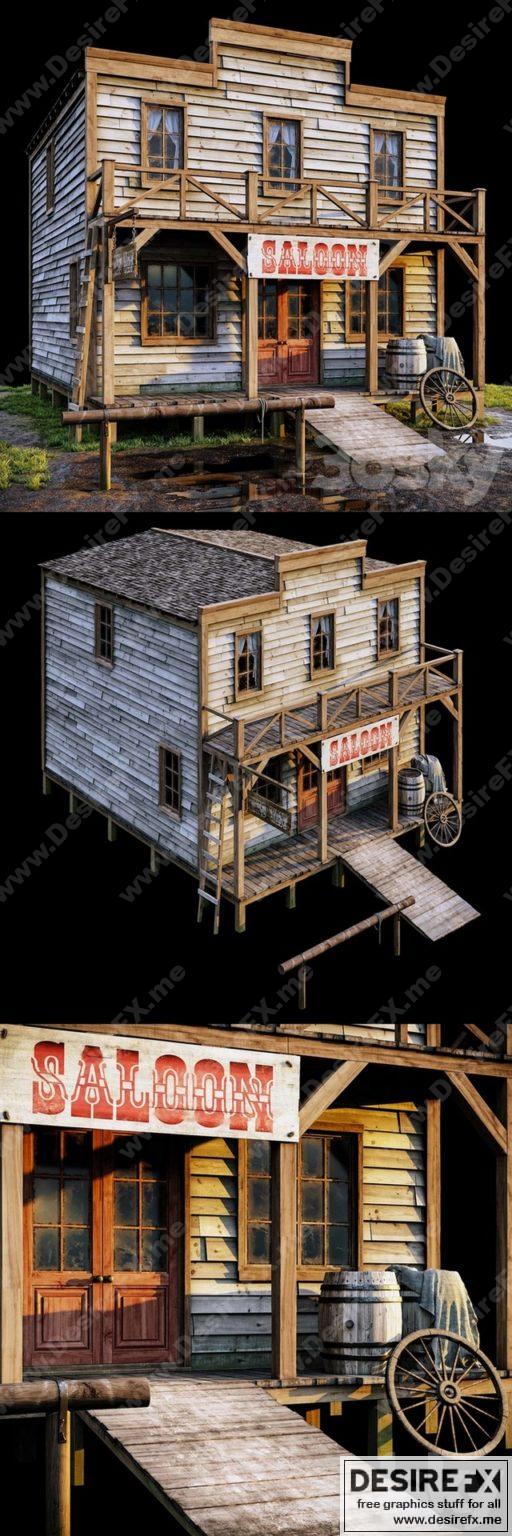 Desire FX 3d models | Saloon 3D Model