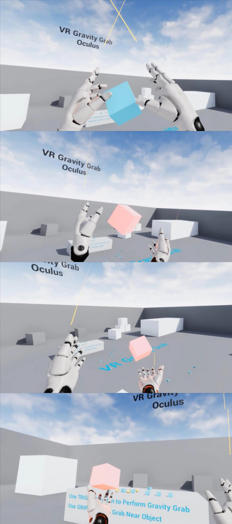 Grabvr Modle Desire FX 3d models | VR Gravity Grab Oculus