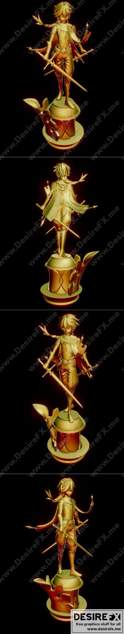 Desire FX 3d models | Aether – Genshin Impact – 3D Print Model STL