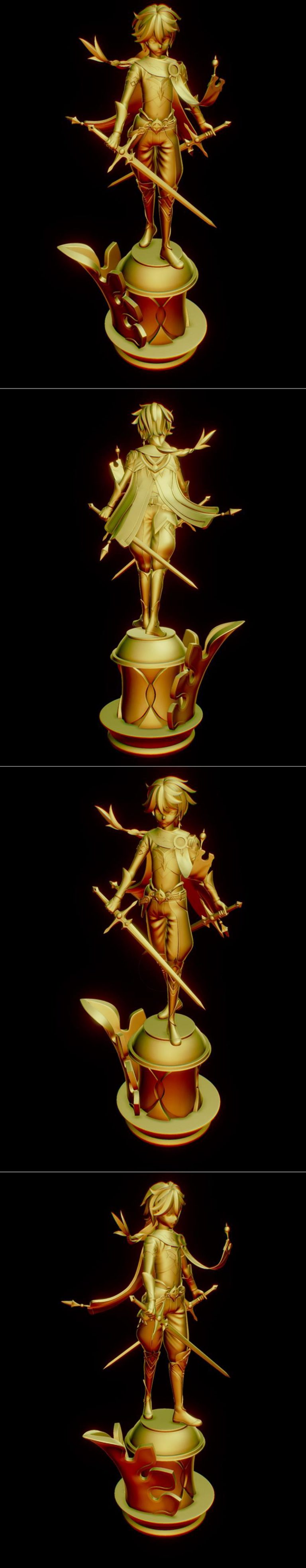 Desire FX 3d models | Aether – Genshin Impact – 3D Print Model STL