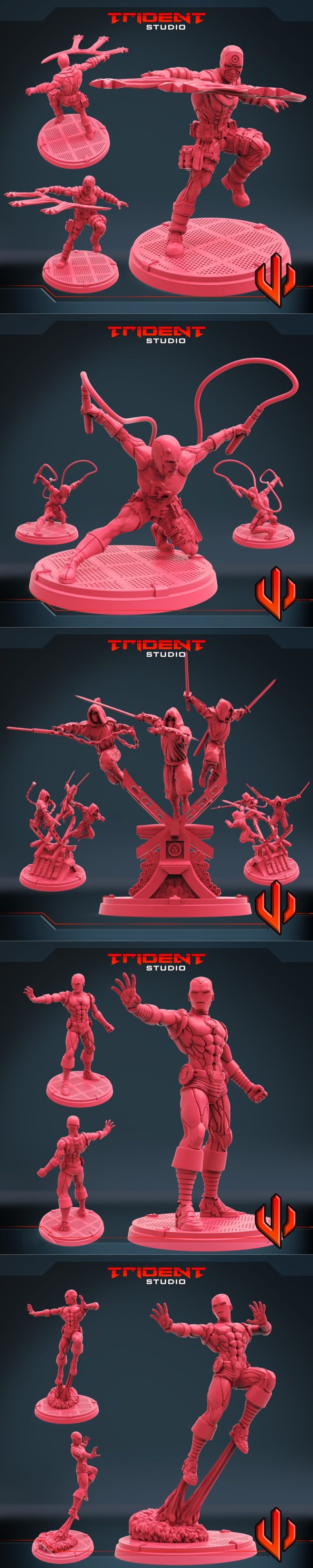 Desire FX 3d models | Trident Studio April 2022 – 3D Print Model STL