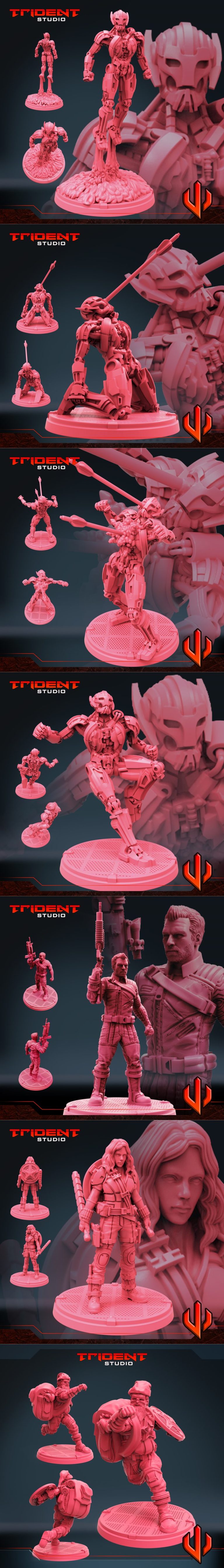 Desire FX 3d models | Trident Studio Gumroad – 3D Print Model STL