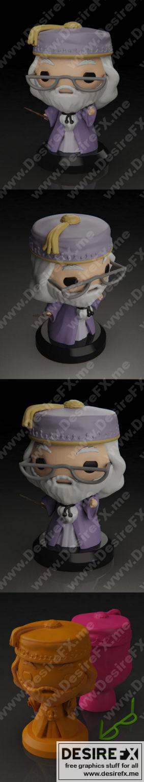 Desire FX 3d models | Albus Dumbledore – PlaKit – 3D Print Model STL