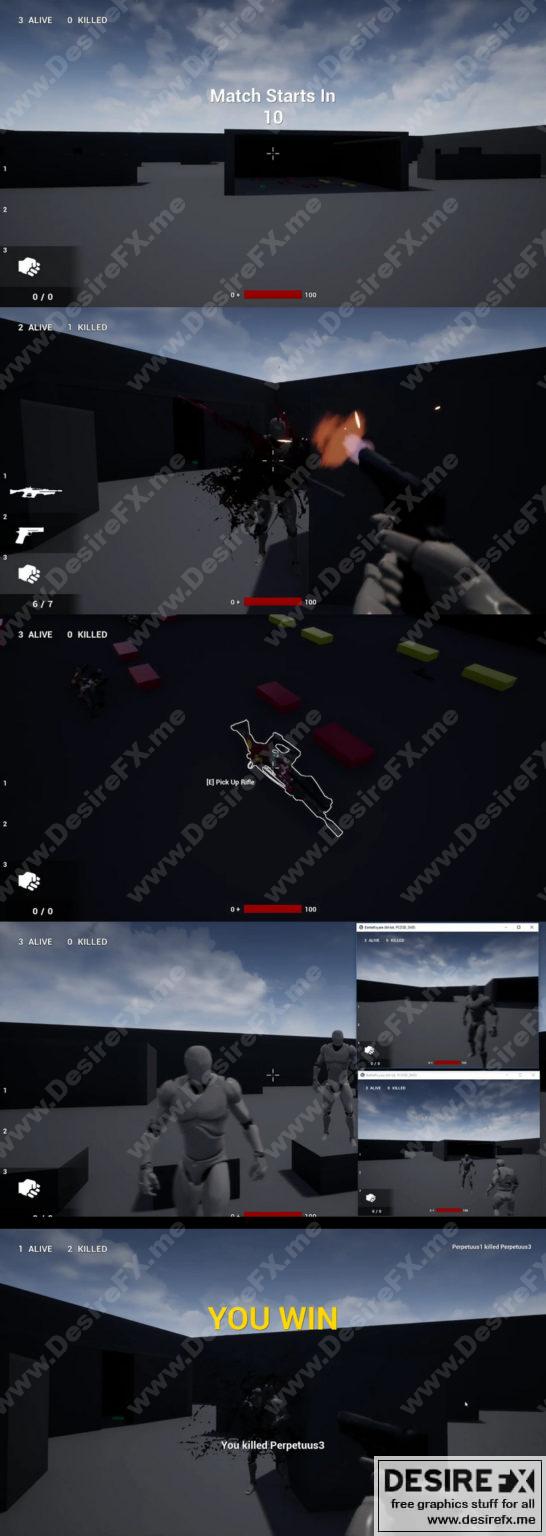 Desire FX 3d models | FPS Battle Royale Template