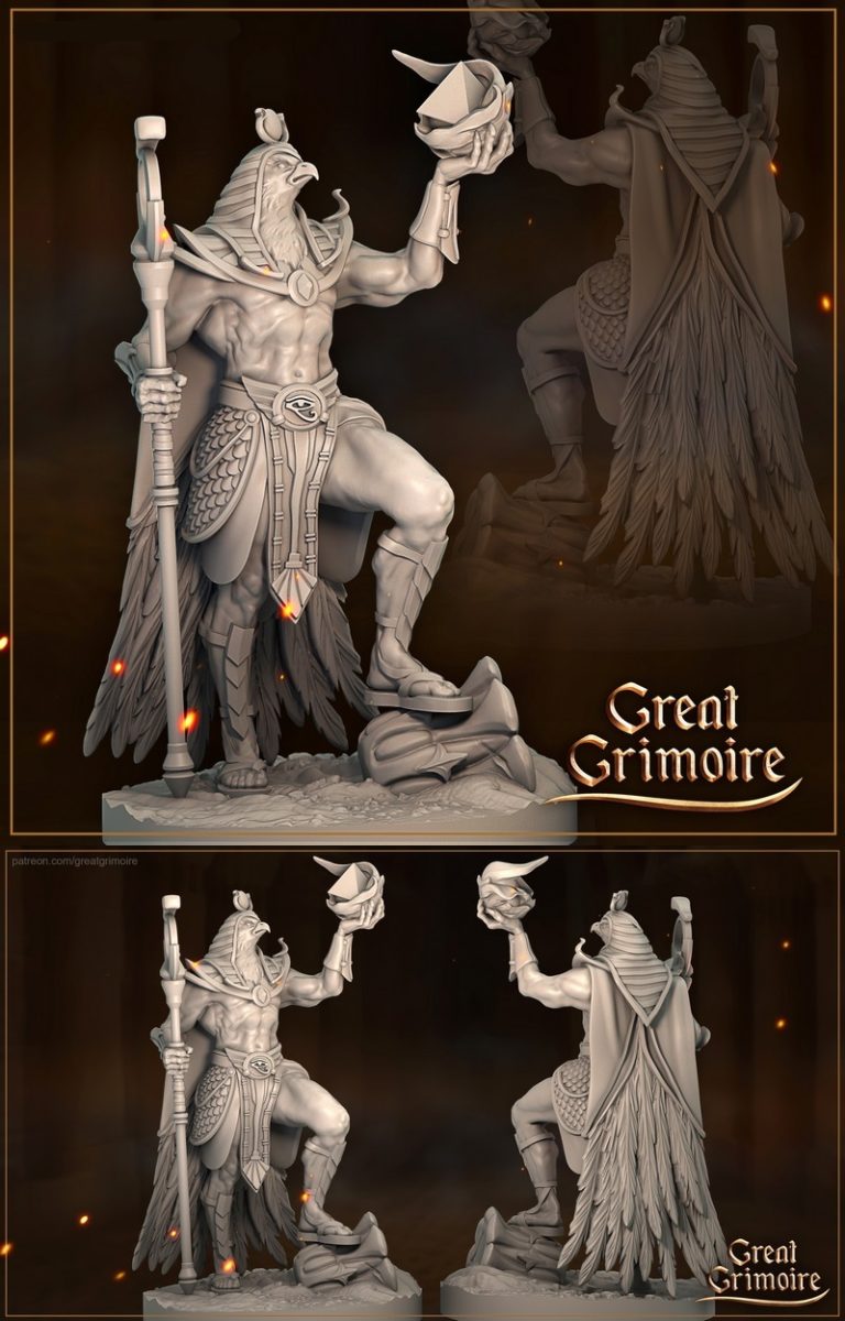 Desire FX 3d models | Ra God of Sun – 3D Print Model STL