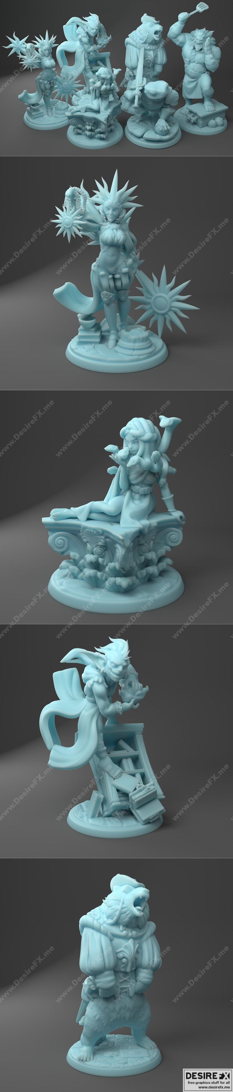 Desire FX 3d models | Twin Goddess Miniatures – April 2021 – 3D Print ...