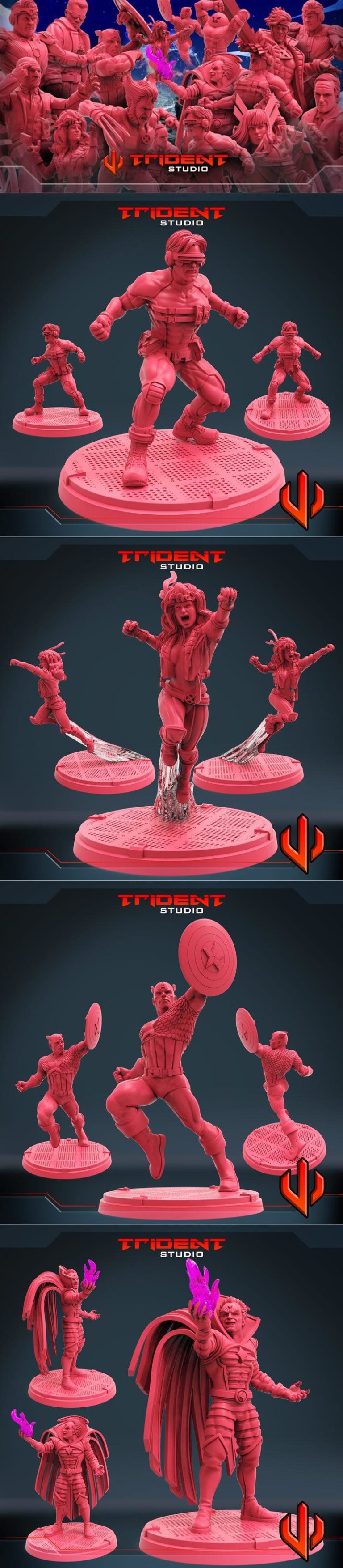 Desire FX 3d models | Trident Studio March 2022 – 3D Print Model STL