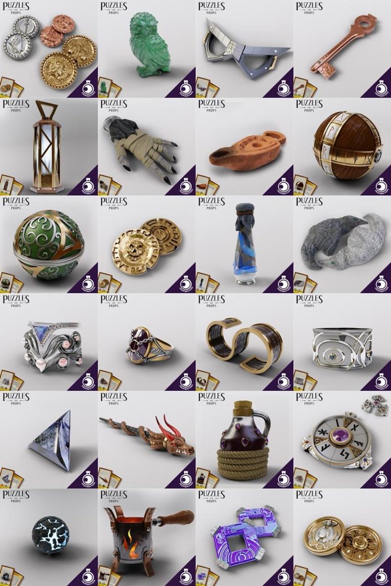 Desire FX 3d models | Props and Beyond Pack – 3D Print Model STL