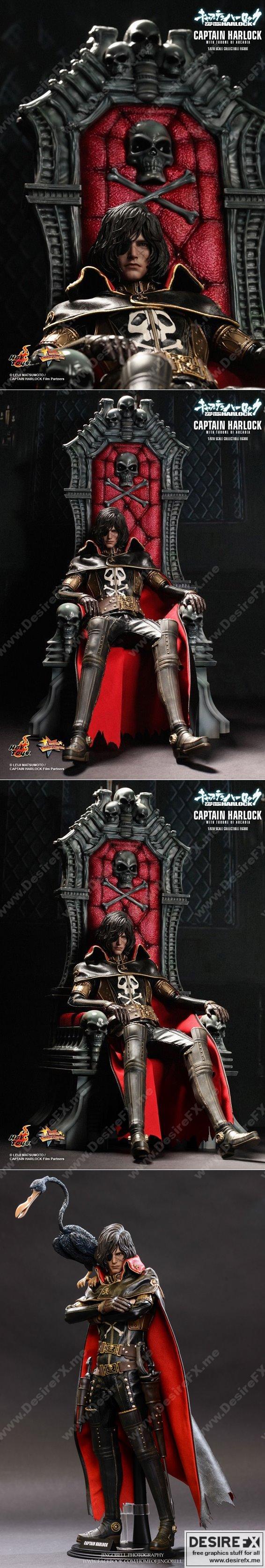 Desire FX 3d models | Captain Harlock – 3D Print Model STL