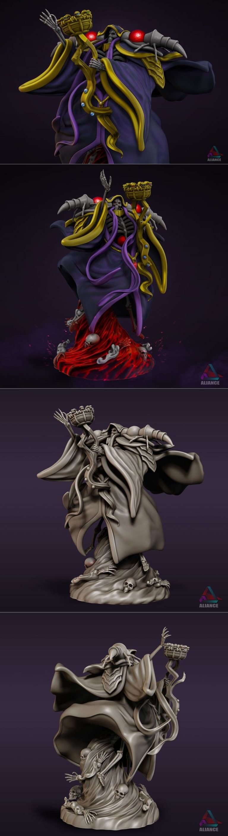 Desire FX 3d models | Ainz Ooal Gown – Overlord – 3D Print Model STL