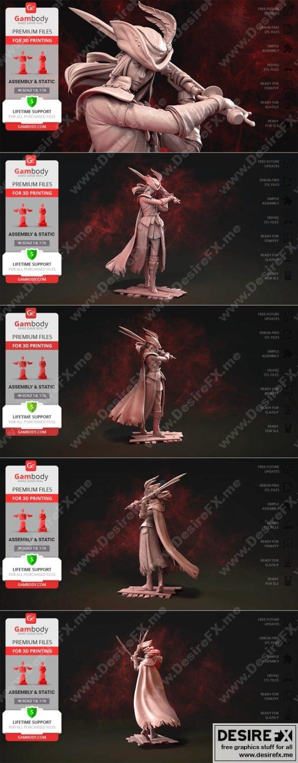 Desire FX 3d models | Lady Maria – 3D Print Model STL