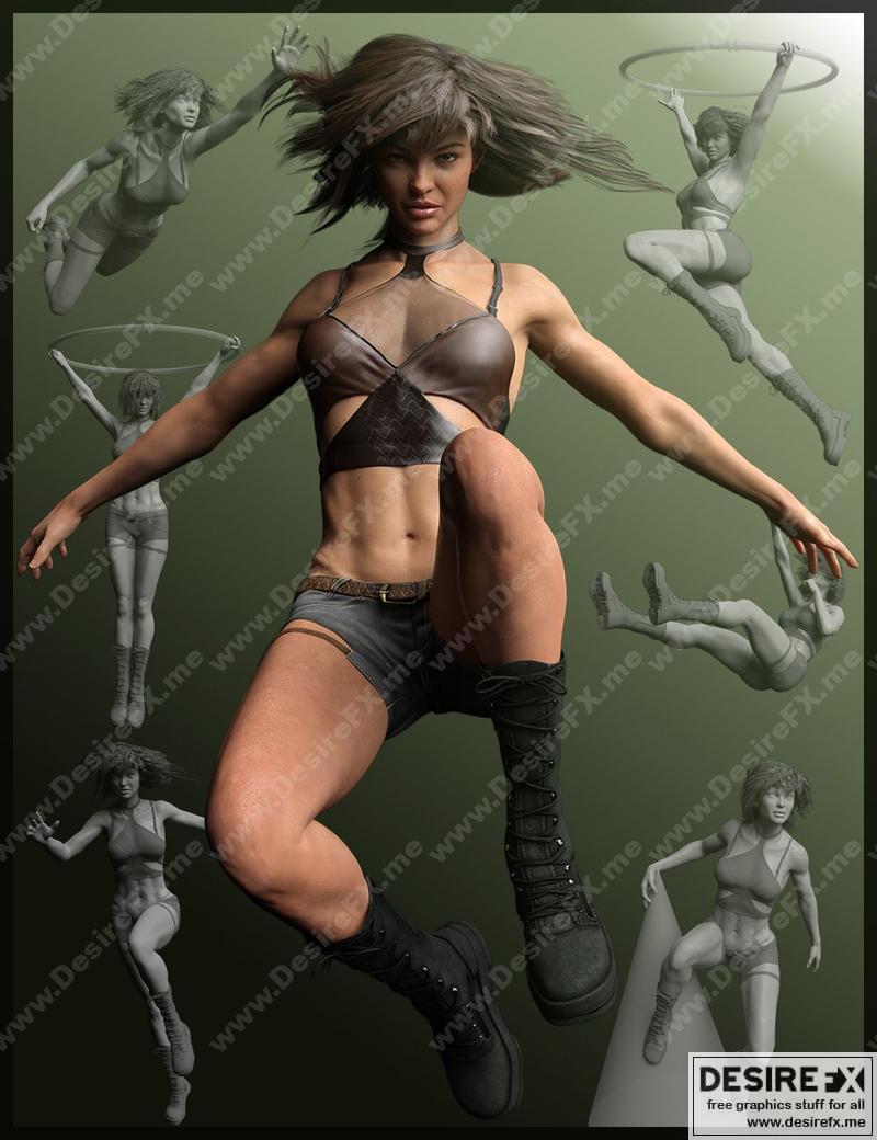 Female Action Poses Drawing Photos - Drawing Skill